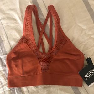 NWT Victoria’s Secret Sport Bra S Burnt Orange